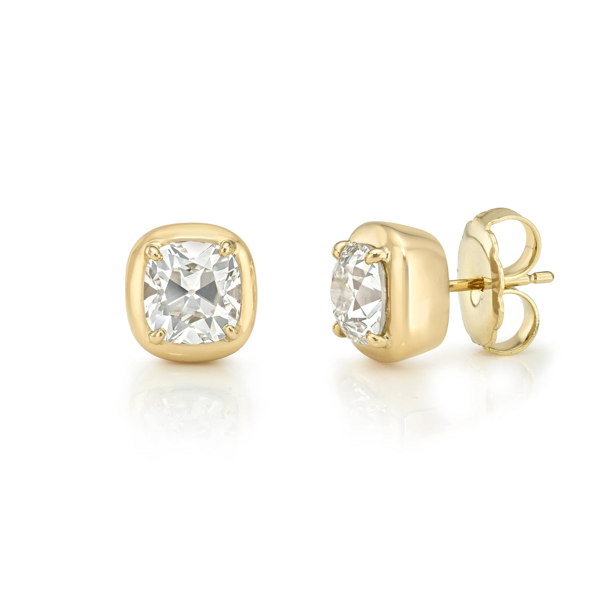 SINGLE STONE CORI STUDS earrings