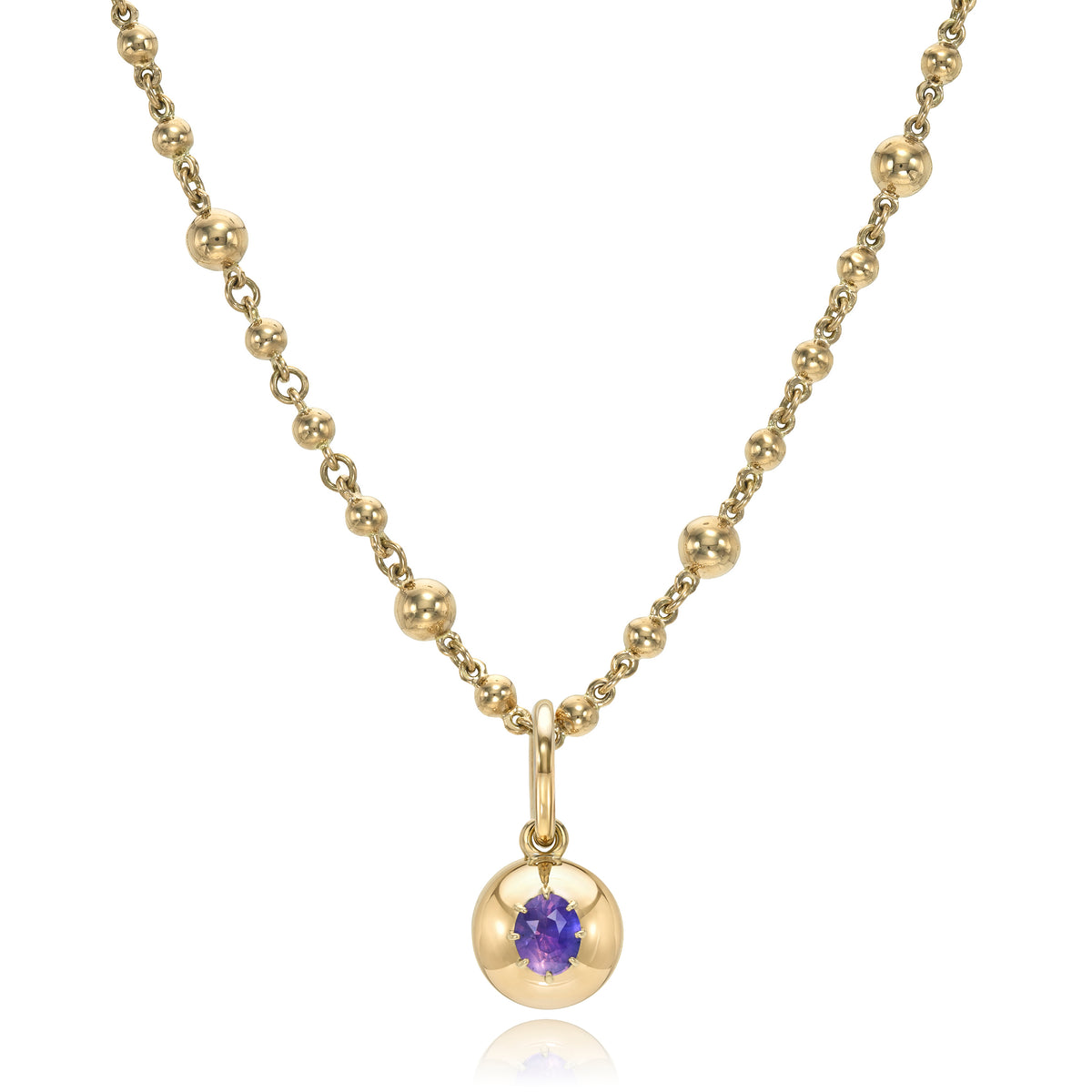 SINGLE STONE LUNA WITH GEMSTONE