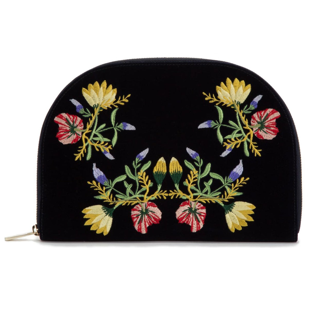 ZOE JEWELRY PORTFOLIO, Indigo velvet
2 earring holders, 2 ring rolls, 1 medium zip pocket, 1 large zip pocket, and 4 necklace holders
LusterLoc™:, Jewelry Case, WOLF DESIGNS, INC