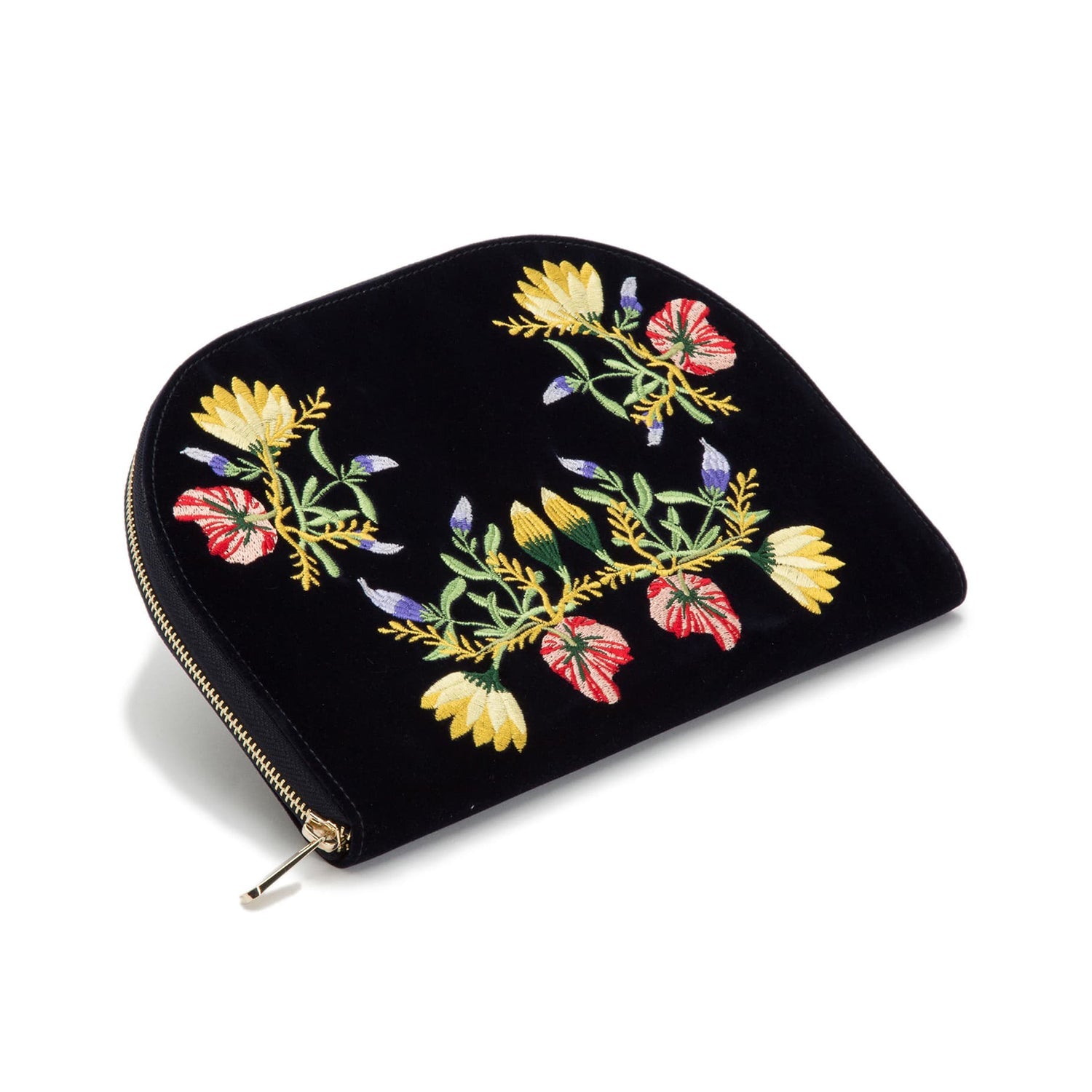 ZOE JEWELRY PORTFOLIO, Indigo velvet
2 earring holders, 2 ring rolls, 1 medium zip pocket, 1 large zip pocket, and 4 necklace holders
LusterLoc™:, Jewelry Case, WOLF DESIGNS, INC