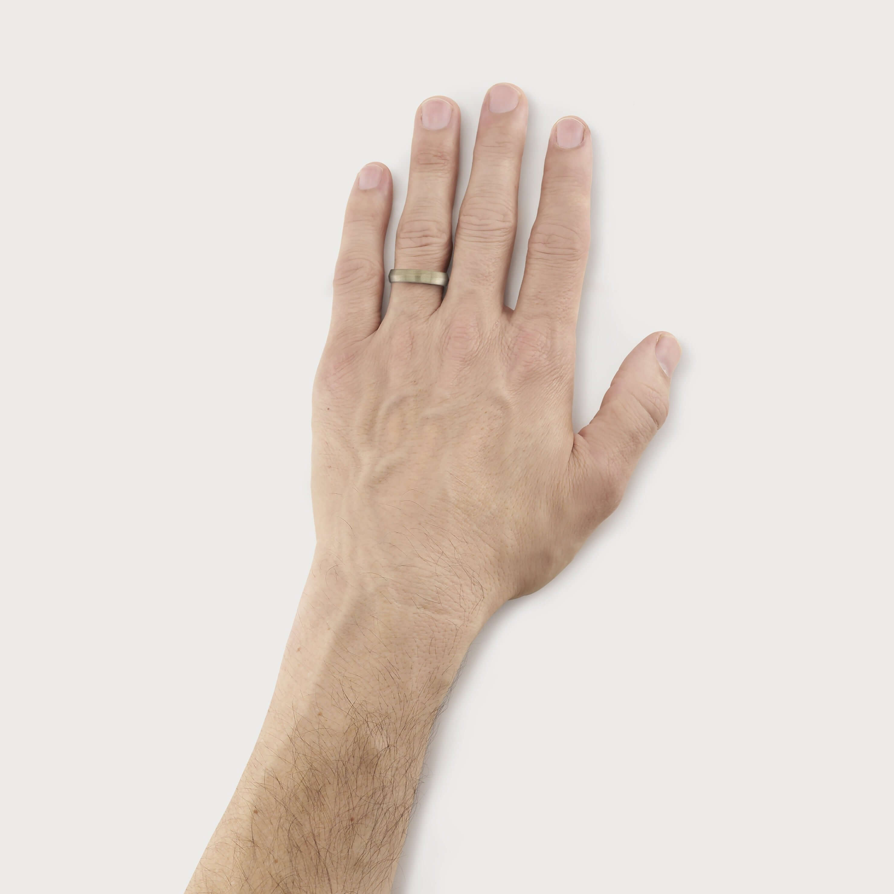 SINGLE STONE HENRY 5MM BAND | 5mm handcrafted Men's band. Bands available from 4mm to 8mm.