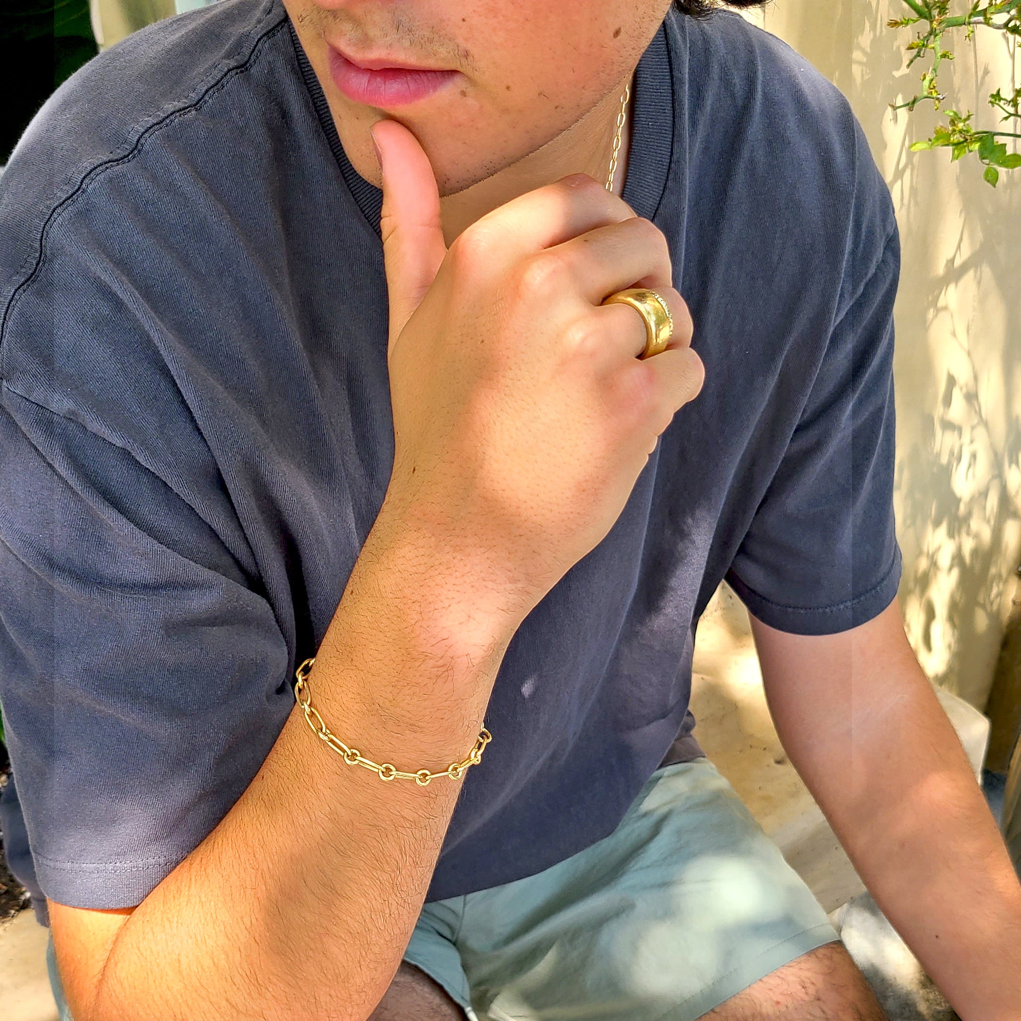 Trending Now: Men Wearing Jewelry