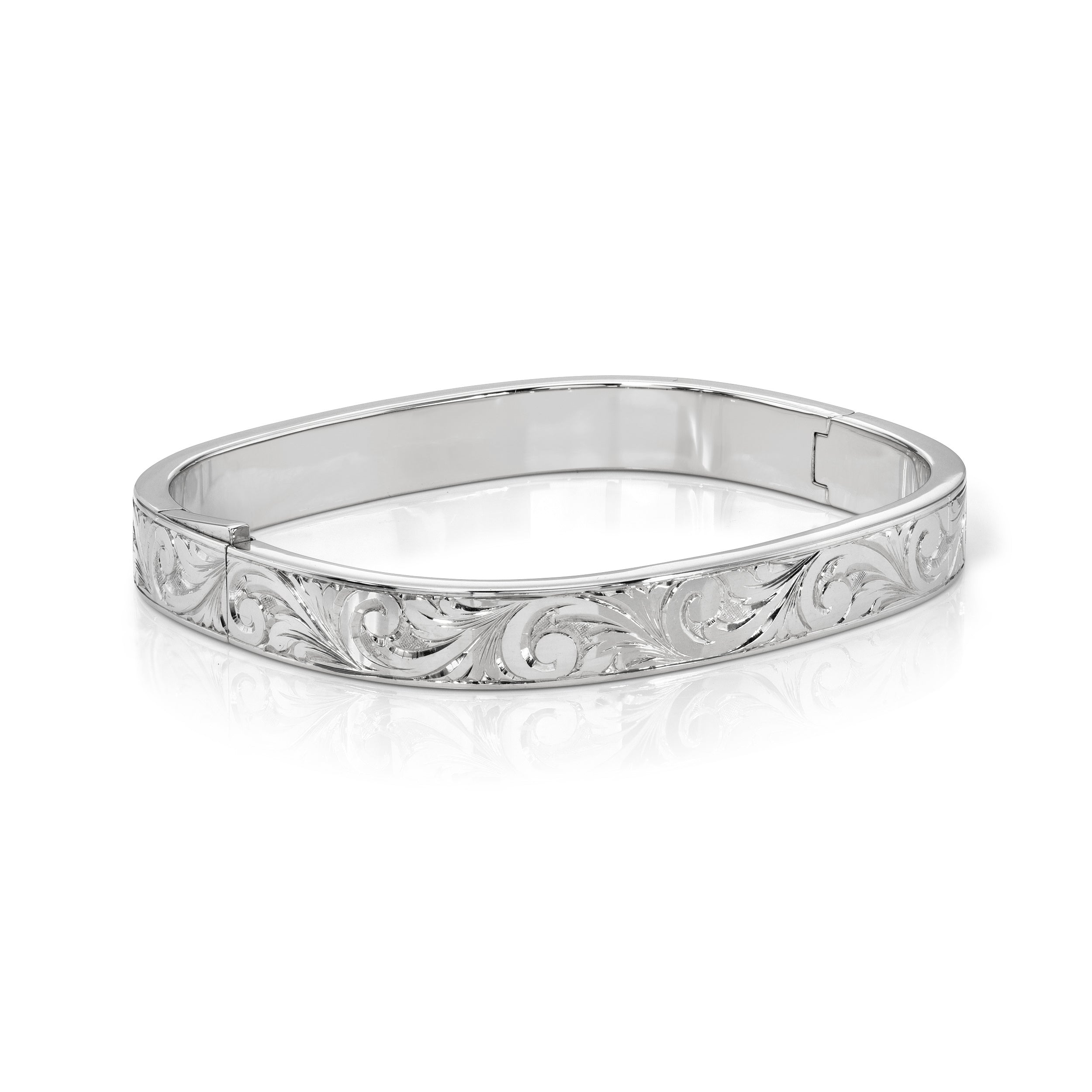 ALEX BANGLE - ENGRAVED | SINGLE STONE