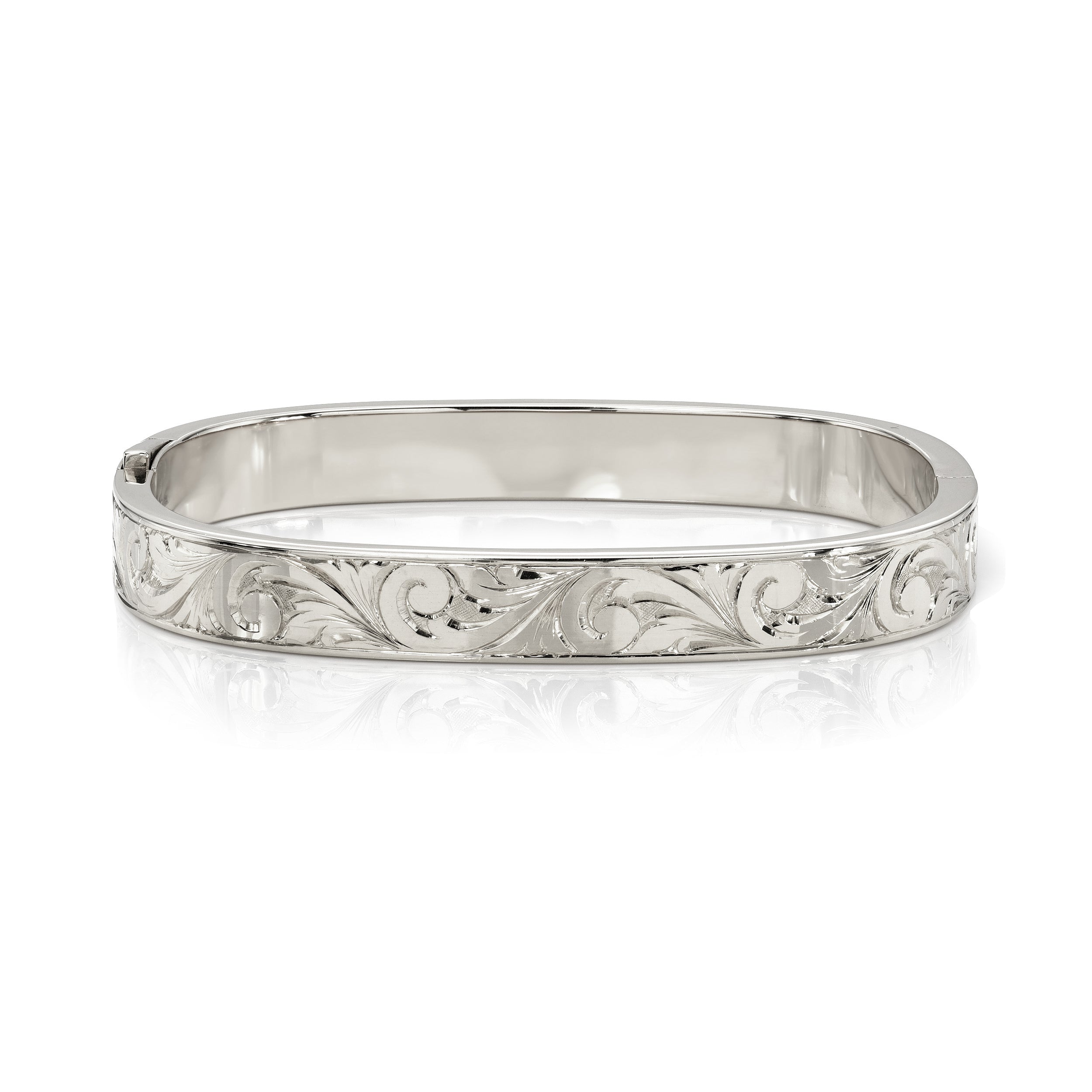 ALEX BANGLE - ENGRAVED | SINGLE STONE
