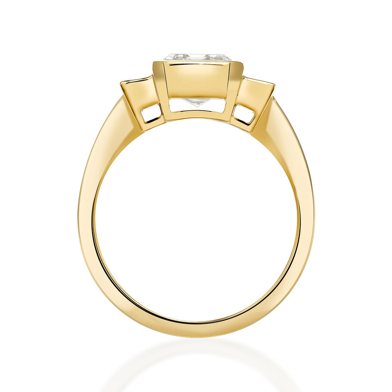 Estate Collection Ring - 18k Gold Diamond Single Stone – Chapel Farm  Collection