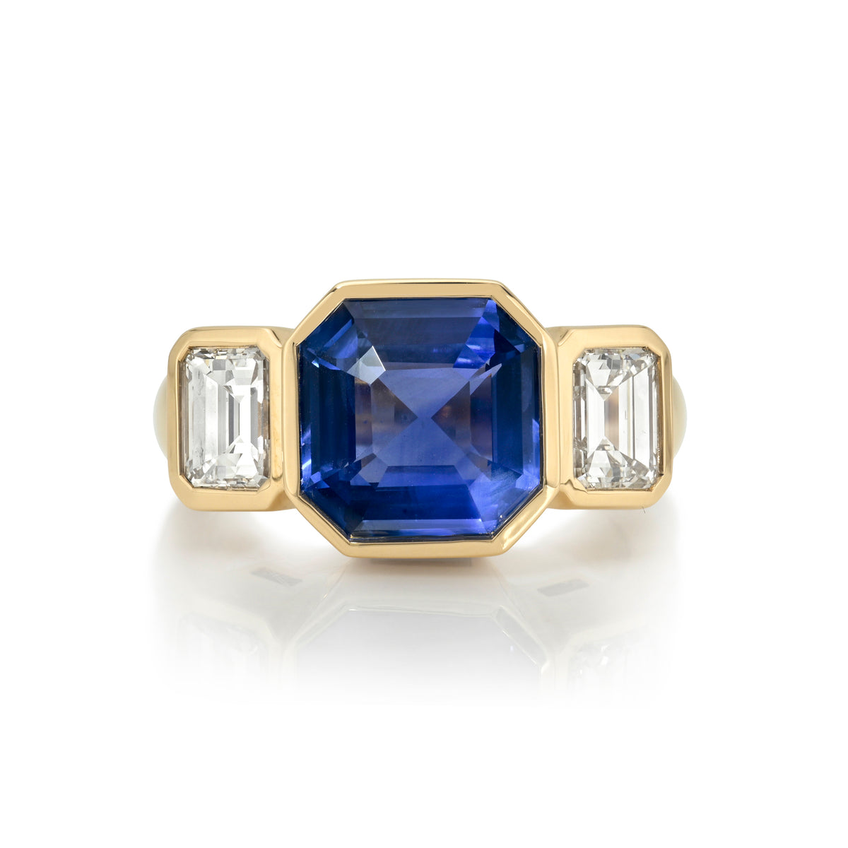 SINGLE STONE AMELIA WITH GEMSTONE ring
