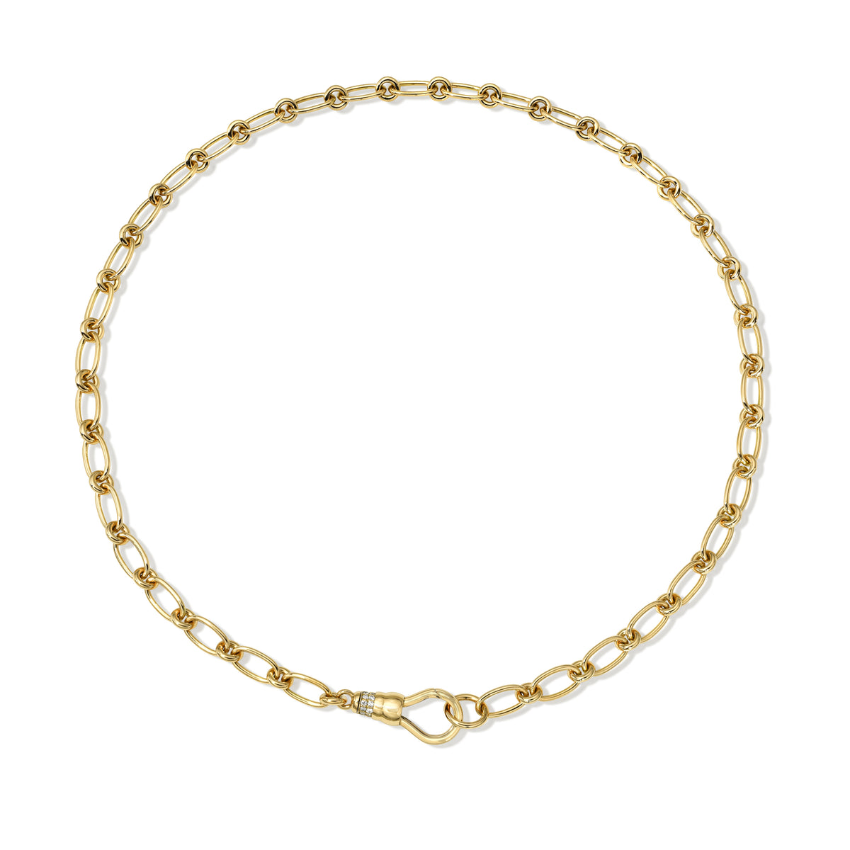 LO FOB NECKLACE | SINGLE STONE