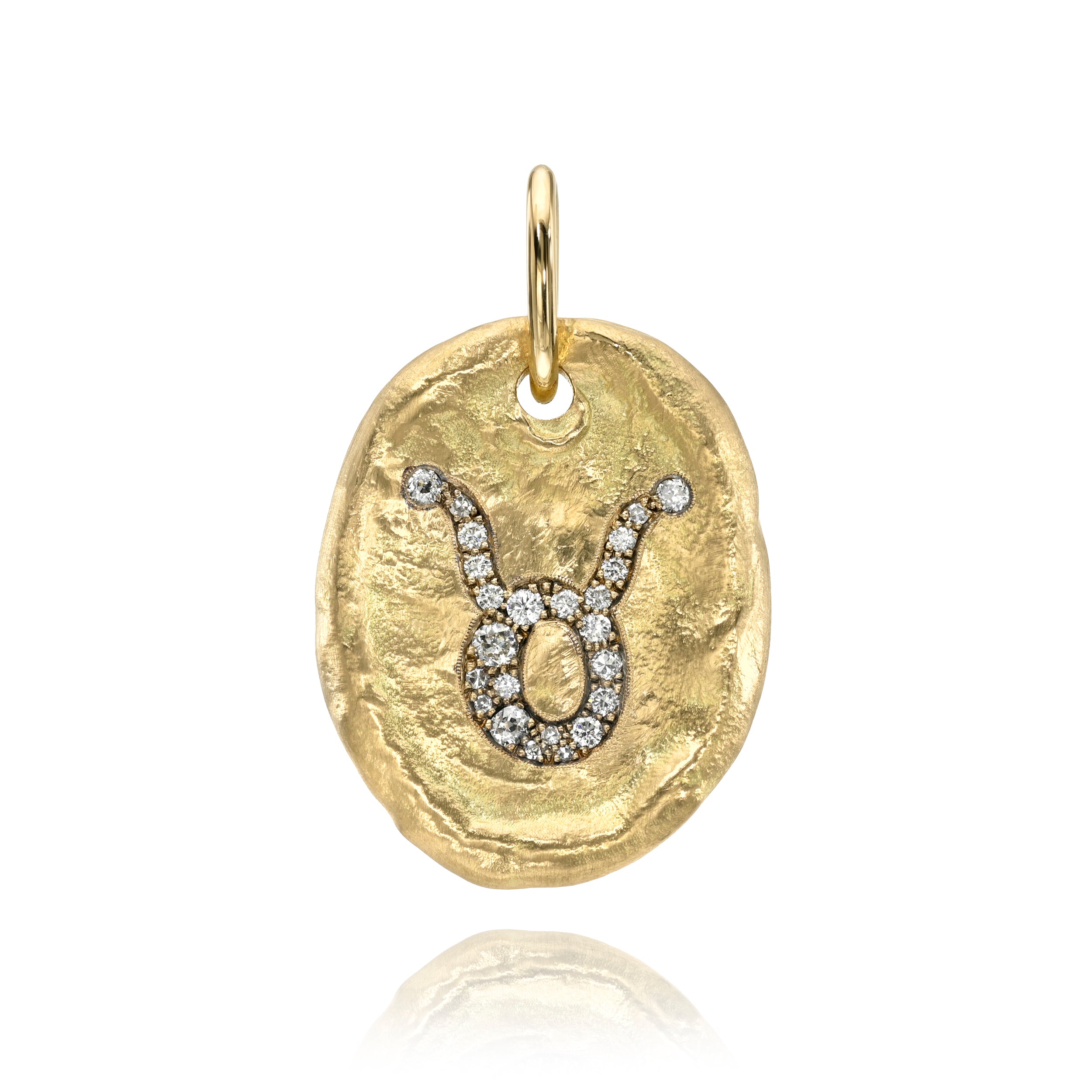 ZODIAC PENDANT TAURUS SINGLE STONE