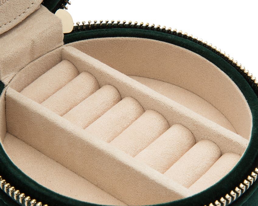 SMALL CLASSIC ROUND AMULET, 18K yellow gold 
Rock Crystal Quartz  
Length: 29.5mm/1.2", Width: 12mm/0.5" 
, Pendant, Temple St. Clair