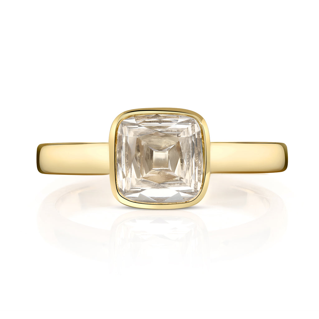Amazon.com: Xunuo Big Carat Rose Gold Heart Shaped Faux Diamond Band Ring  Love Single Stone Valentine's Day Eternity Jewelry for Womens (9)